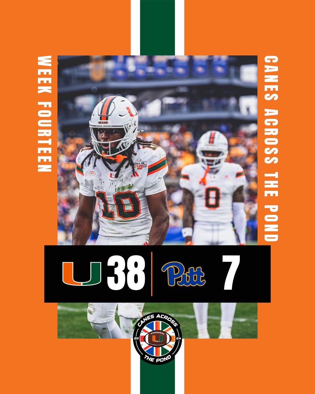 Miami 38–7 Pittsburgh: Hurricanes Finish the Regular Season in Style but Fall Short of the ACC Championship Game