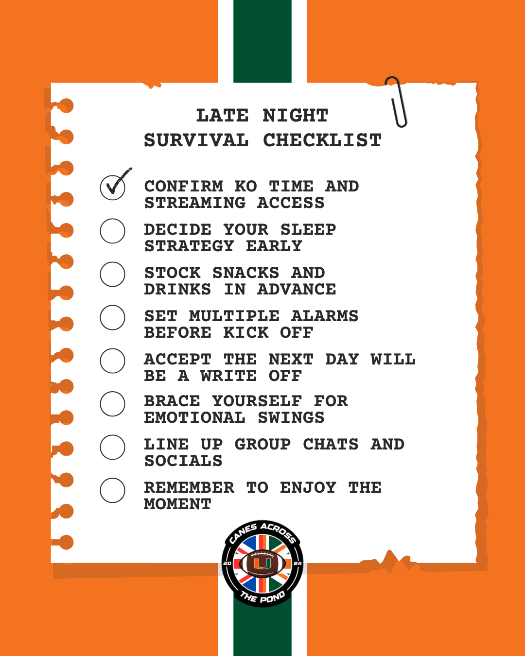 UK Game Night Survival Checklist: Watching the National Championship from Across the Pond