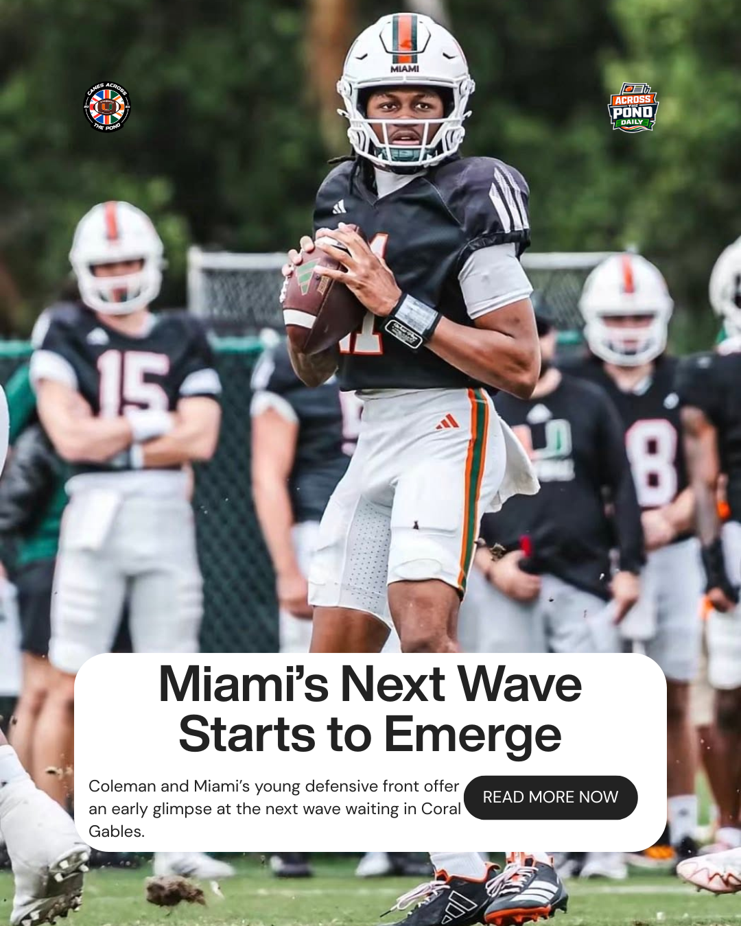 Across the Pond Daily: Miami’s Next Wave Starts to Emerge