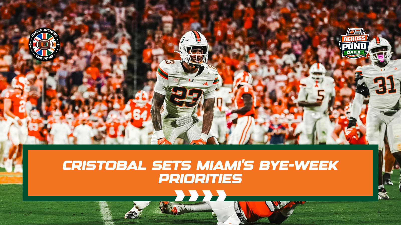 Across the Pond Daily: Cristobal Sets Miami’s Bye-Week Priorities